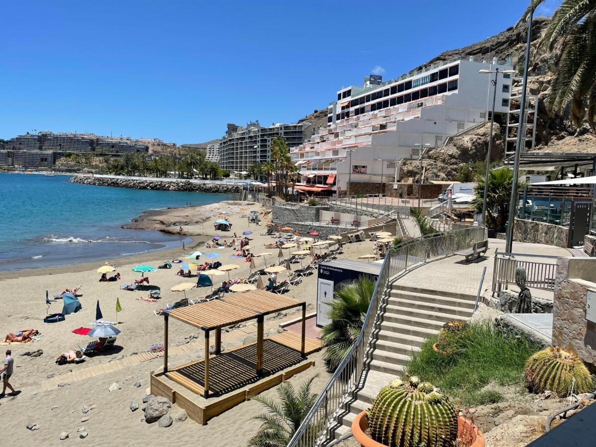 Studio In Top Lage Direkt Am Strand Arguineguin Kültér fotó