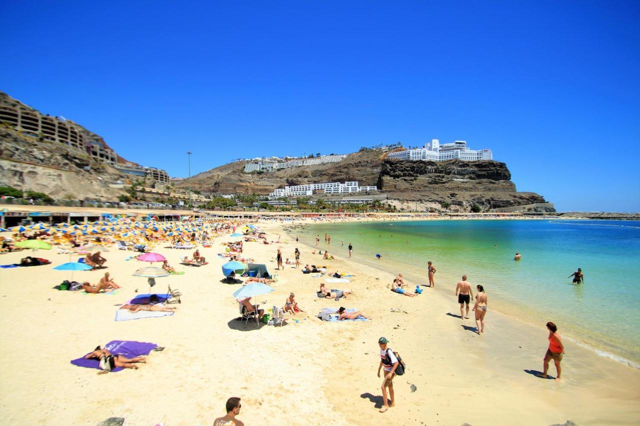 Studio In Top Lage Direkt Am Strand Arguineguin Kültér fotó